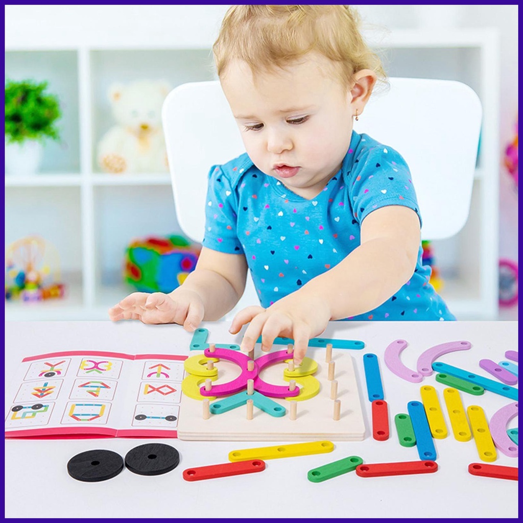 Toddler Peg Board Number Puzzle Peg Board Letter And Number ...