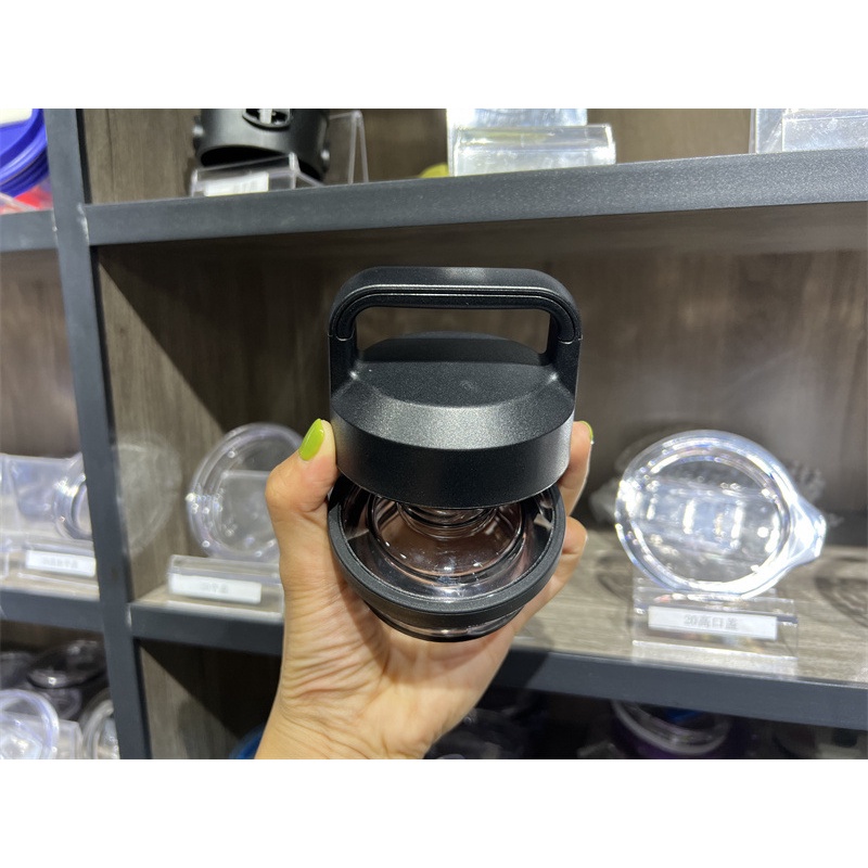 Stainless Steel Thermos Cup yeti Lid Portable Rotating Thread tiran ...