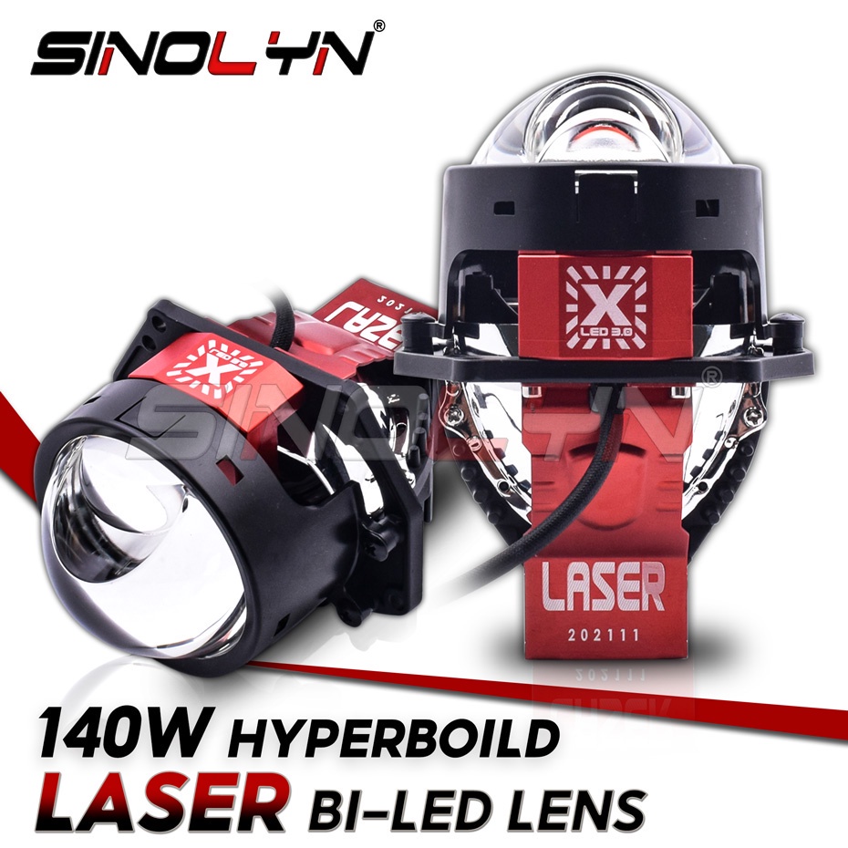 140W LED Lights Hyperboloid Laser Biled Hella LED Headlight Car Light ...