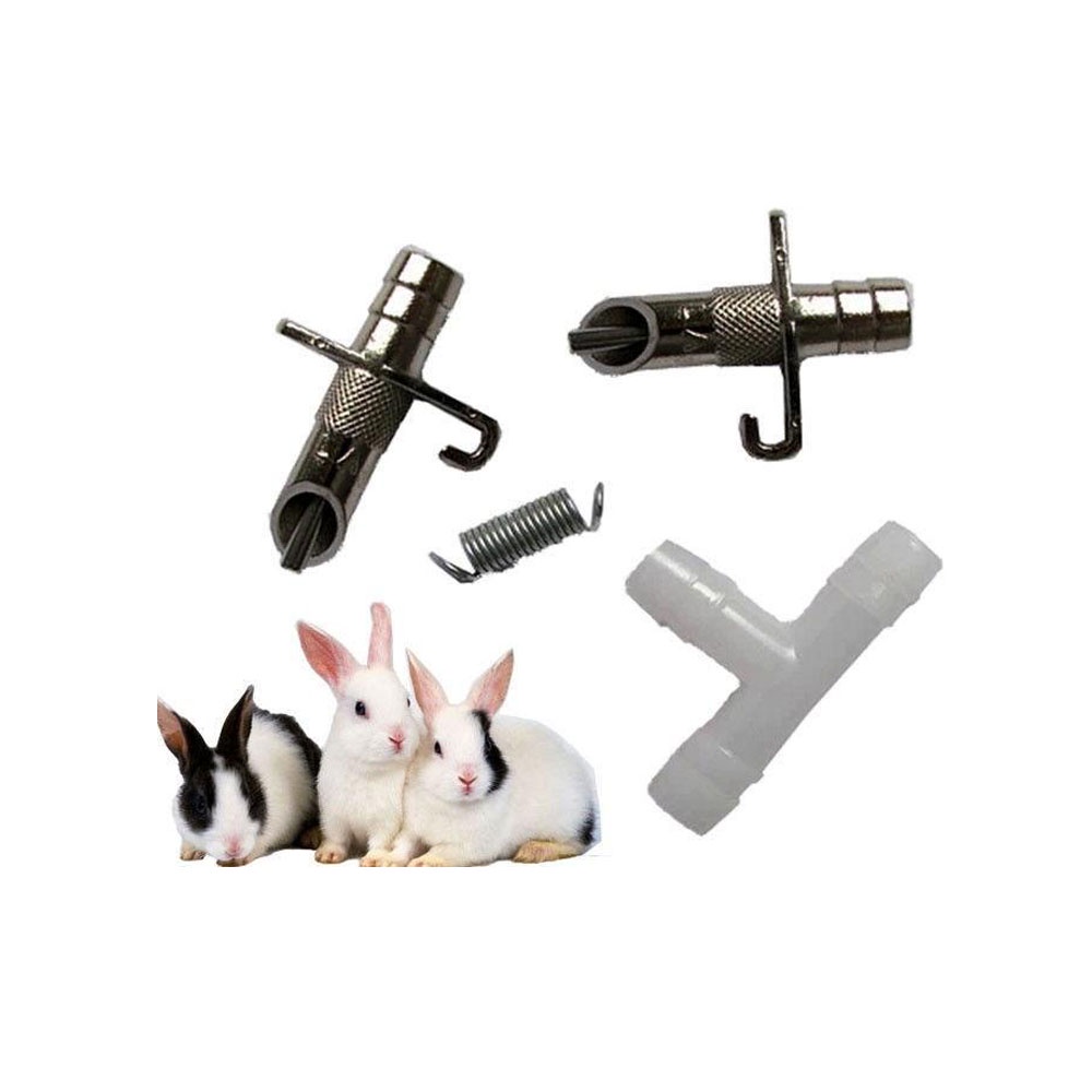 Rabbit Drinking Water Nipple Galvanized/Round/Semicircle Mouth ...