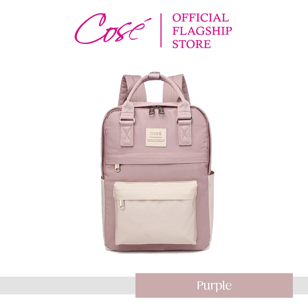 Cosé Skylar Plain Backpack Shopee Philippines