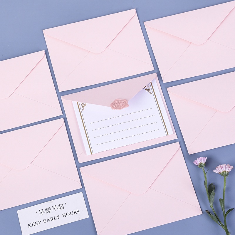 5 Pcs Retro Romantic Letter Paper/Envelope Set Student Concise Deco Letter Paper Shopee
