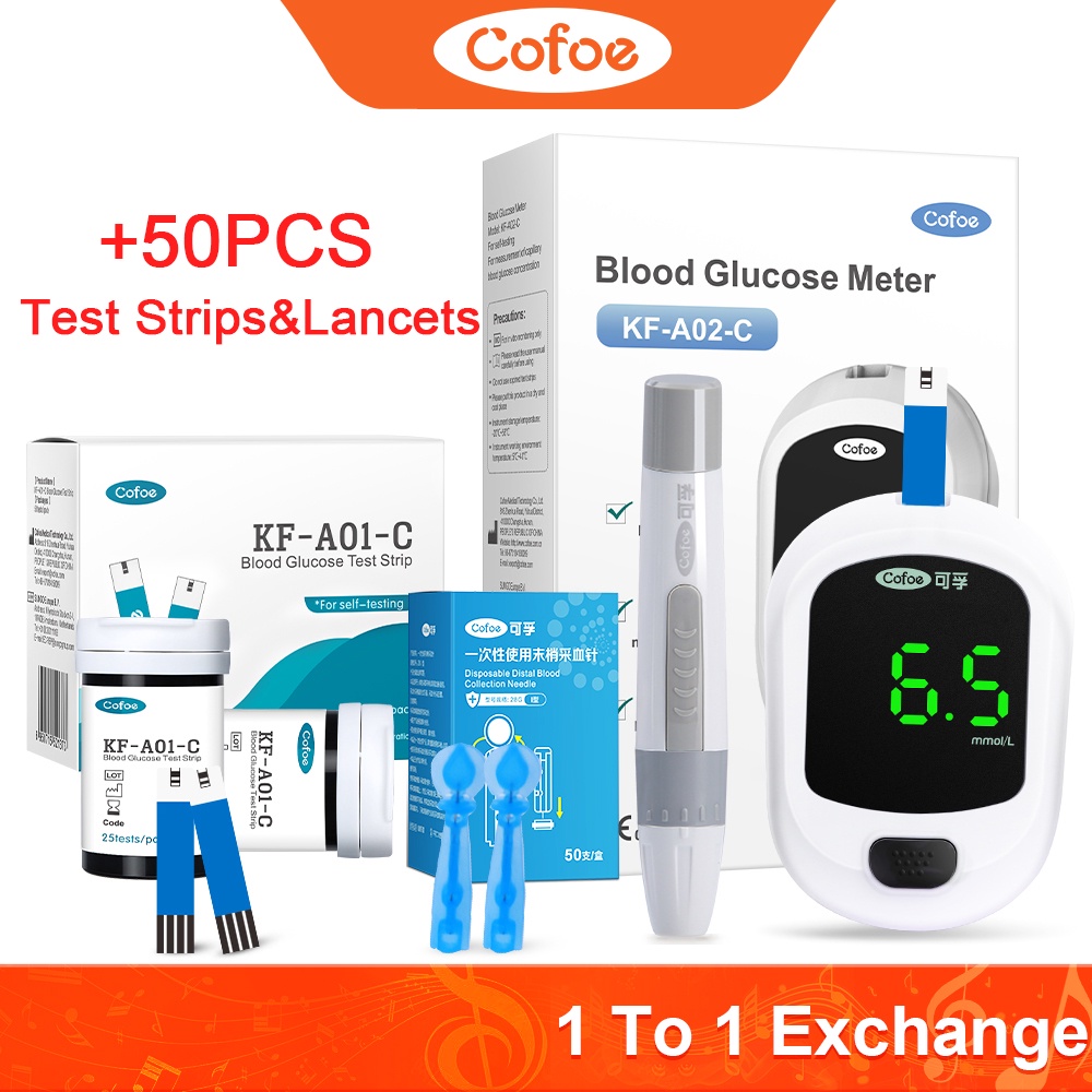 Cofoe Yice Blood Glucose Meter Intelligent Diabetes Blood