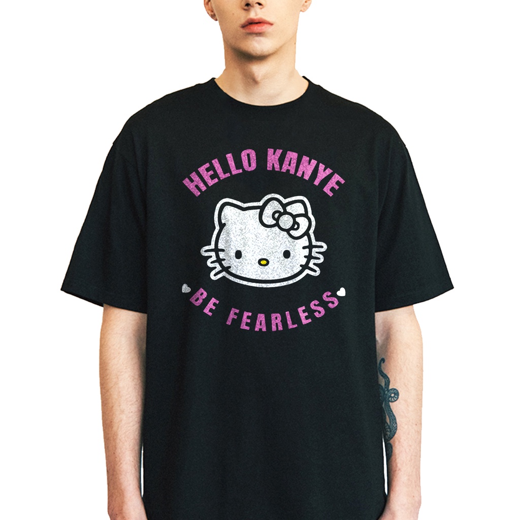 Hello Chief Kitty Keef Pink Super Star Rap Tee