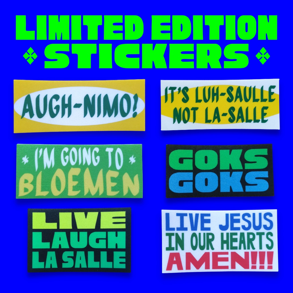 Limited Edition Animo La Salle Sticker Pack Ii By 10centart Shopee