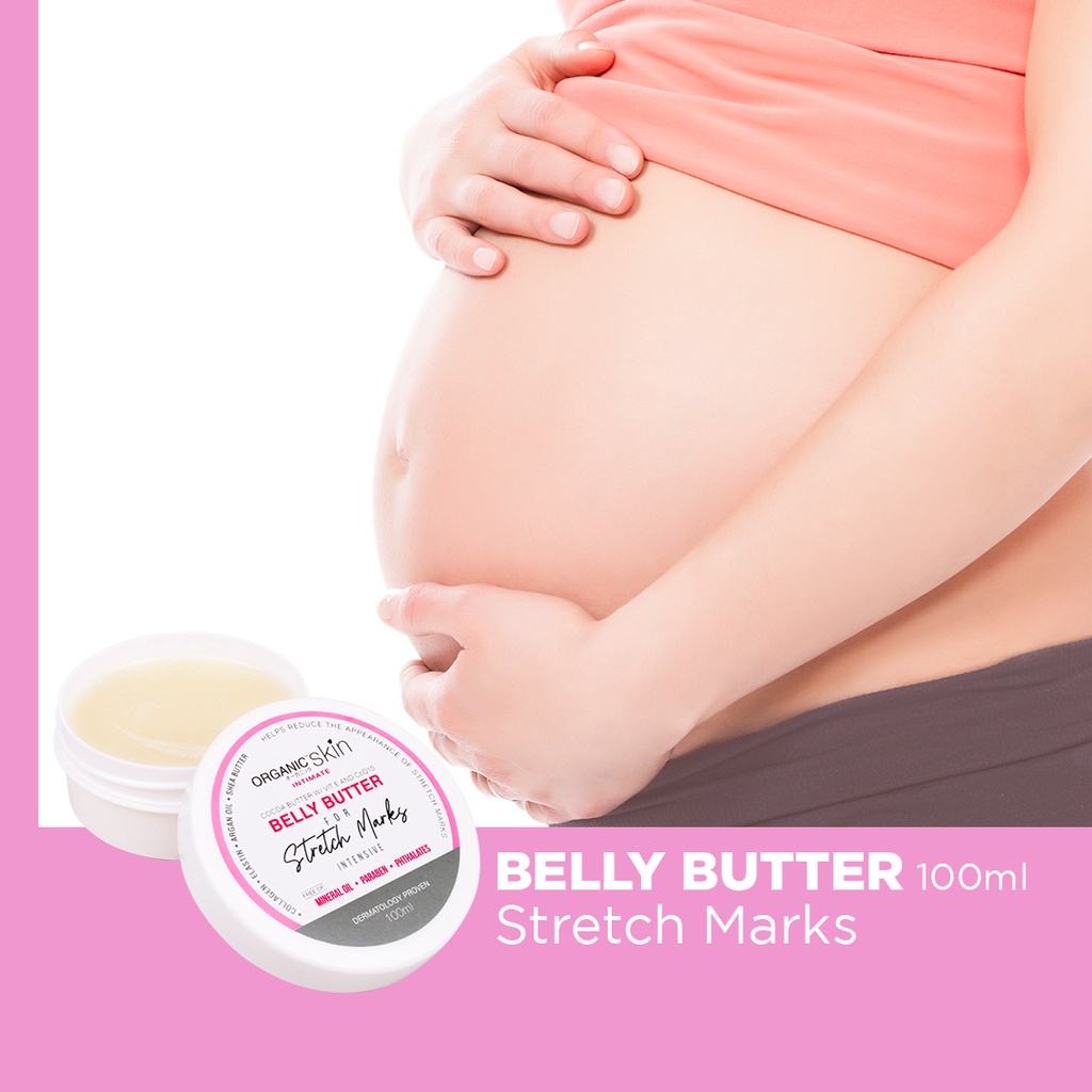Organic Skin Japan Intimate Belly Butter for Stretch Marks Balm 100ml ...