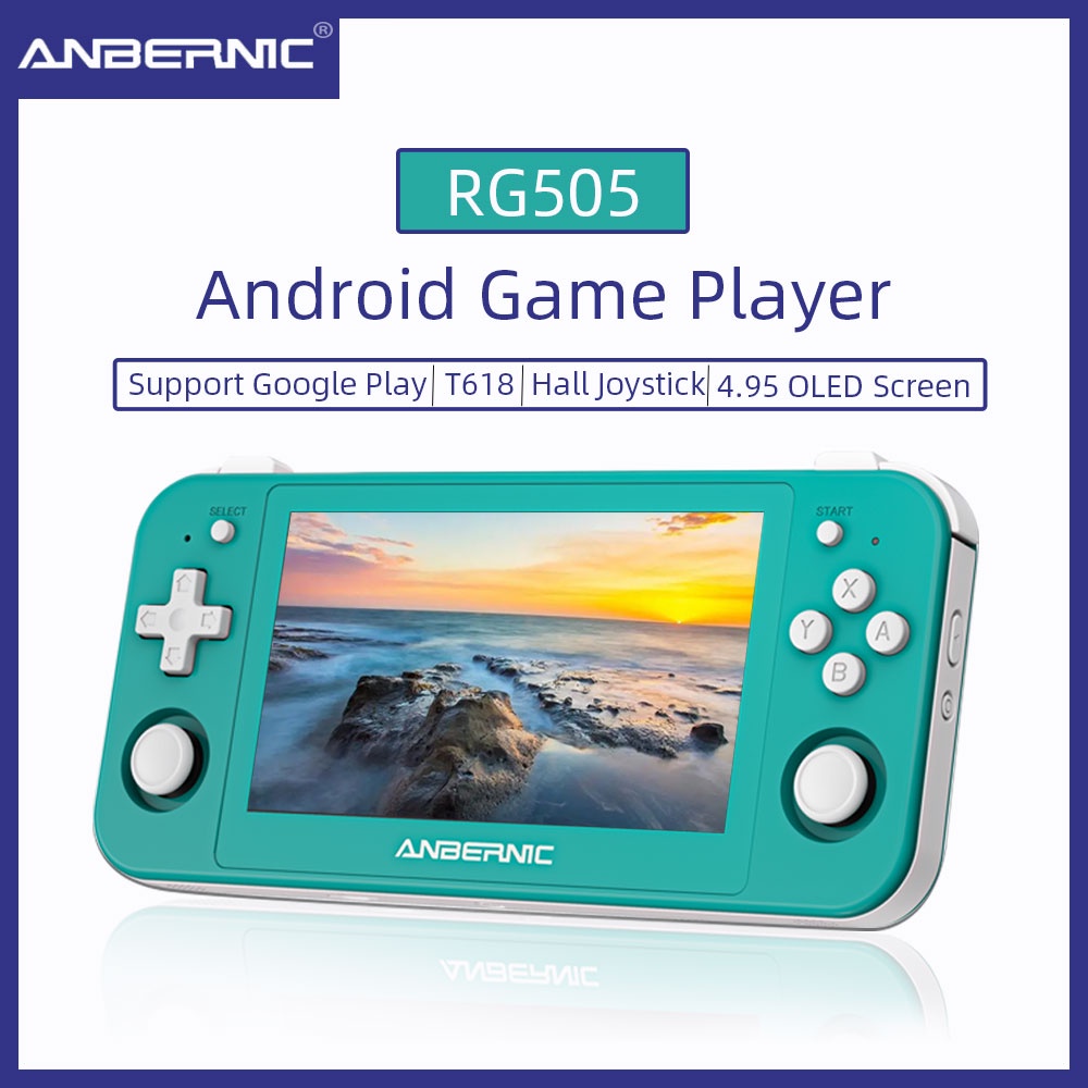 ANBERNIC RG505 New Handheld Game Console Android 12 System Unisoc Tiger ...