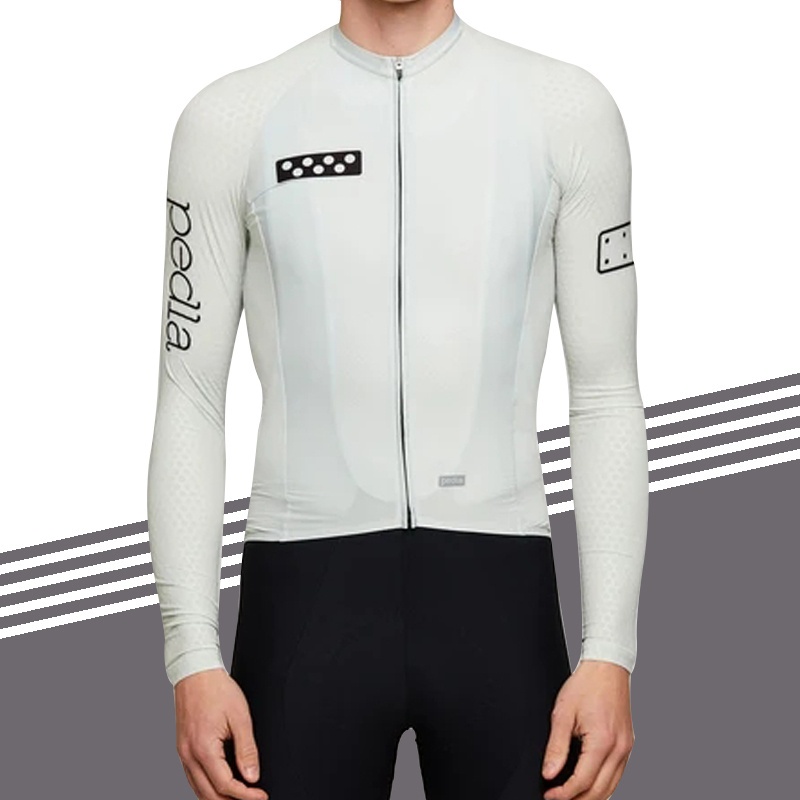 Long Sleeve Pedla Cycling Jersey For Men Bike Jersey Long Pants