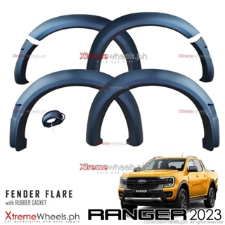Auto Fender Flare Fit For Ford Ranger T9 Wildtrack Xlt 2023 2024