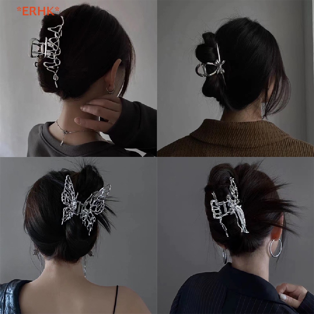 Aazon.co : KEIFIN 3PCS Hair Clip, Butterfly Hair Claw Clips Sall