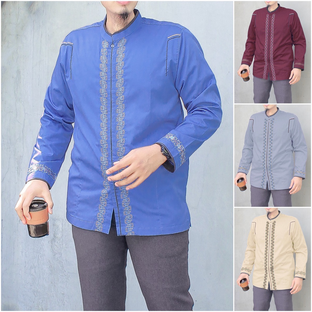 KATUN Koko Shirt Muslim Clothing EXCLUSIVE Code SYP B Long Sleeve Adult ...