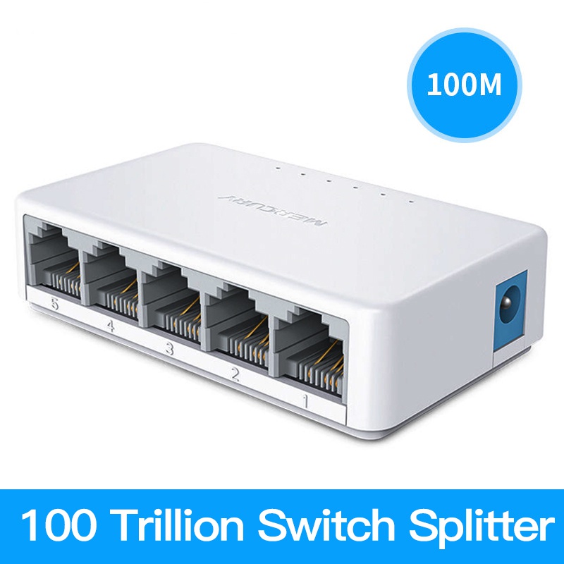 10/100Mbps Network Switcher Hub 5/ 8 Port Lan Ethernet RJ45 Switch ...