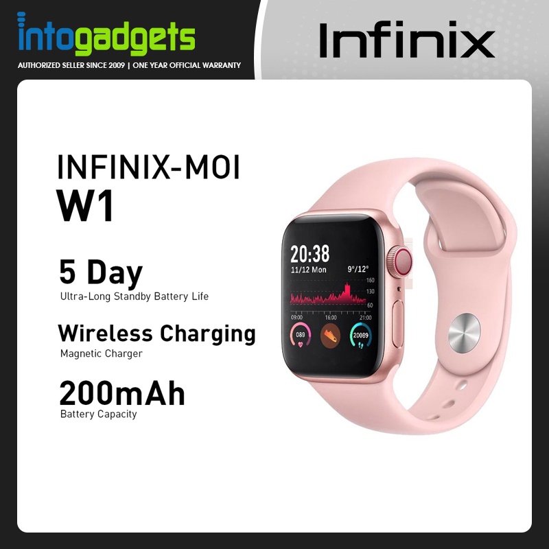 Infinix * Moi W1 smart watch Long battery life Support wireless