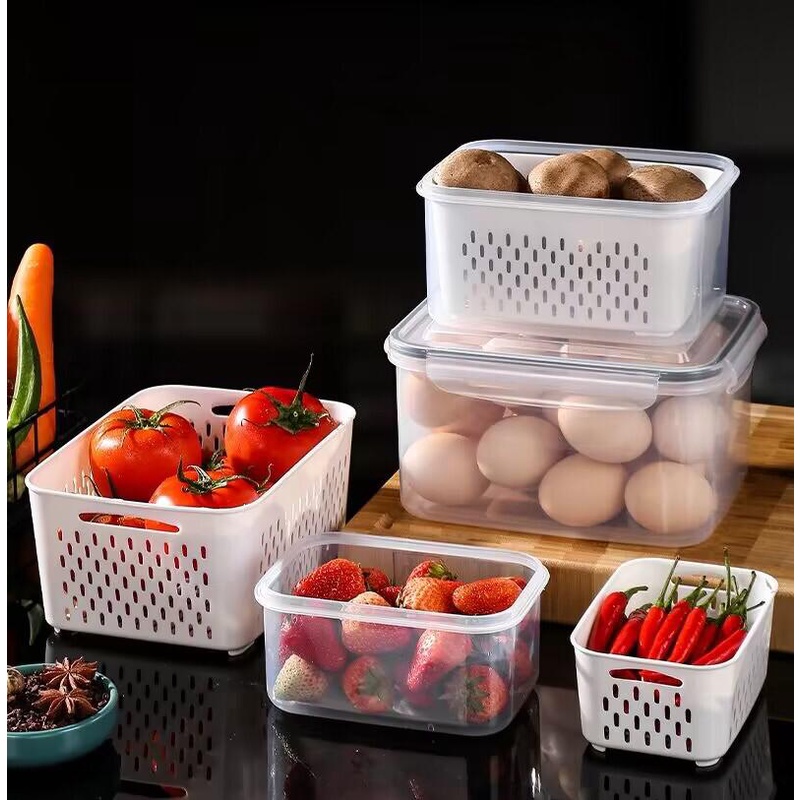 Multifunctional Strainer Box 3IN1 Multifunctional Strainer Container