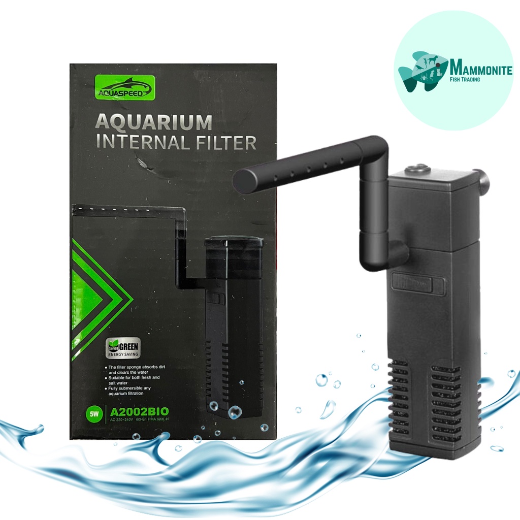 Aquaspeed Internal Filter Pump for Aquarium 2 Watts A2002BIO Shopee