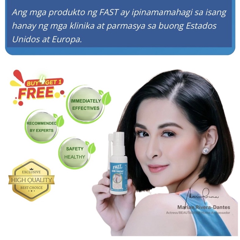 Fast Sore Throat Quick Relief For Sore Throat and Inflammation of