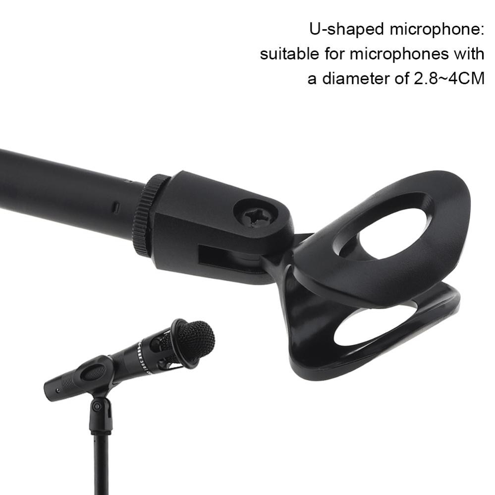 Desktop Microphone Tripod Floor Microphone Bracket Swing Arm ...