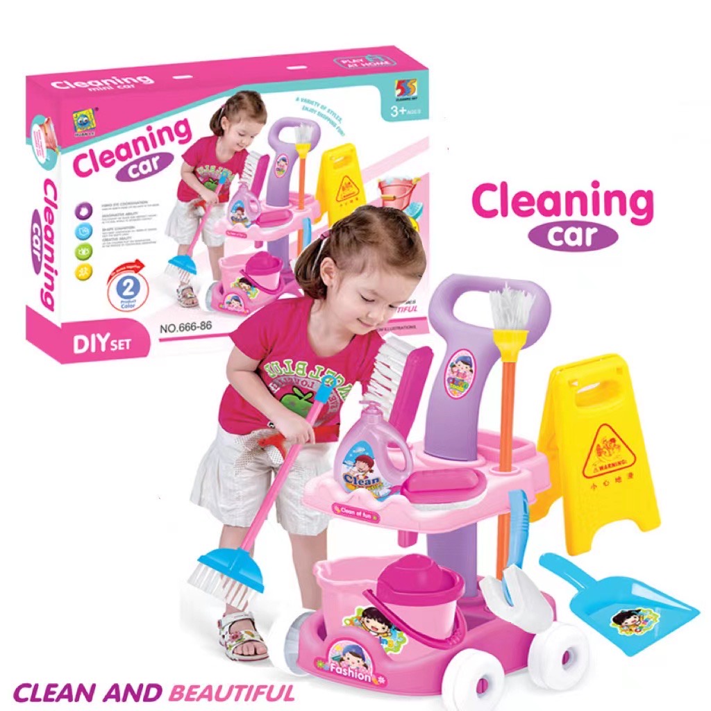 shinybaby Kids Dress Up Toys DIY Mini Cleaning Kit Shopee Philippines