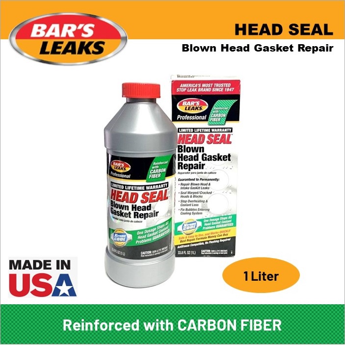 Bar's Leaks Head Seal Blown Head Gasket Repair, 1 L HG1 Shopee