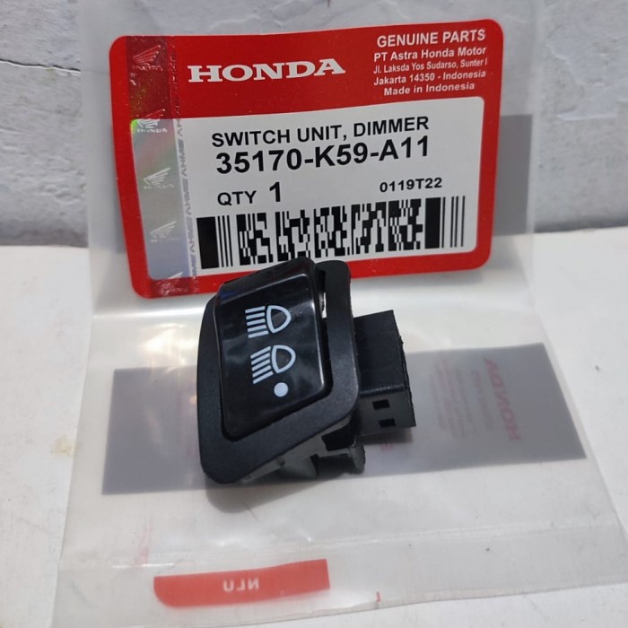 TOMBOL Dim Button 3-point Socket Stack VARIO 125-150 LED NEW K59 ...