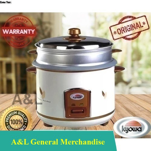 1.5Liter Rice Cooker With Steamer Kyowa KW2023 1 Year Warranty