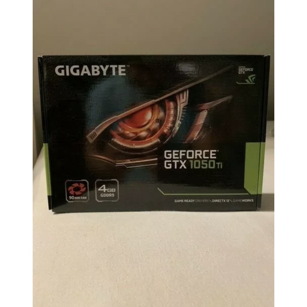 Gigabyte GeForce GTX 1050 Ti D5 4GB GDDR 5 Graphics Card (GV-N105TD5 ...