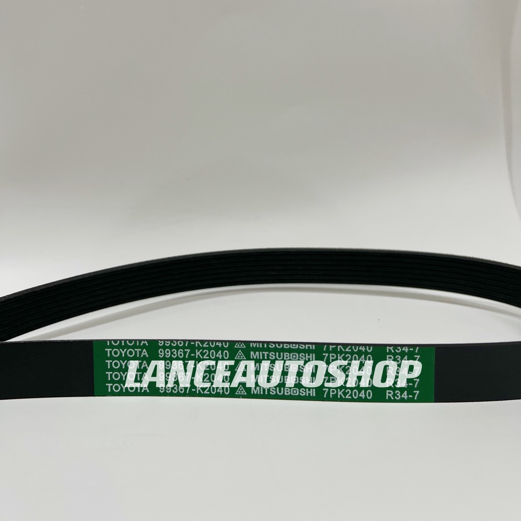 Toyota Alternator Drivebelt Toyota Hiace Alternator Drivebelt 7PK2040