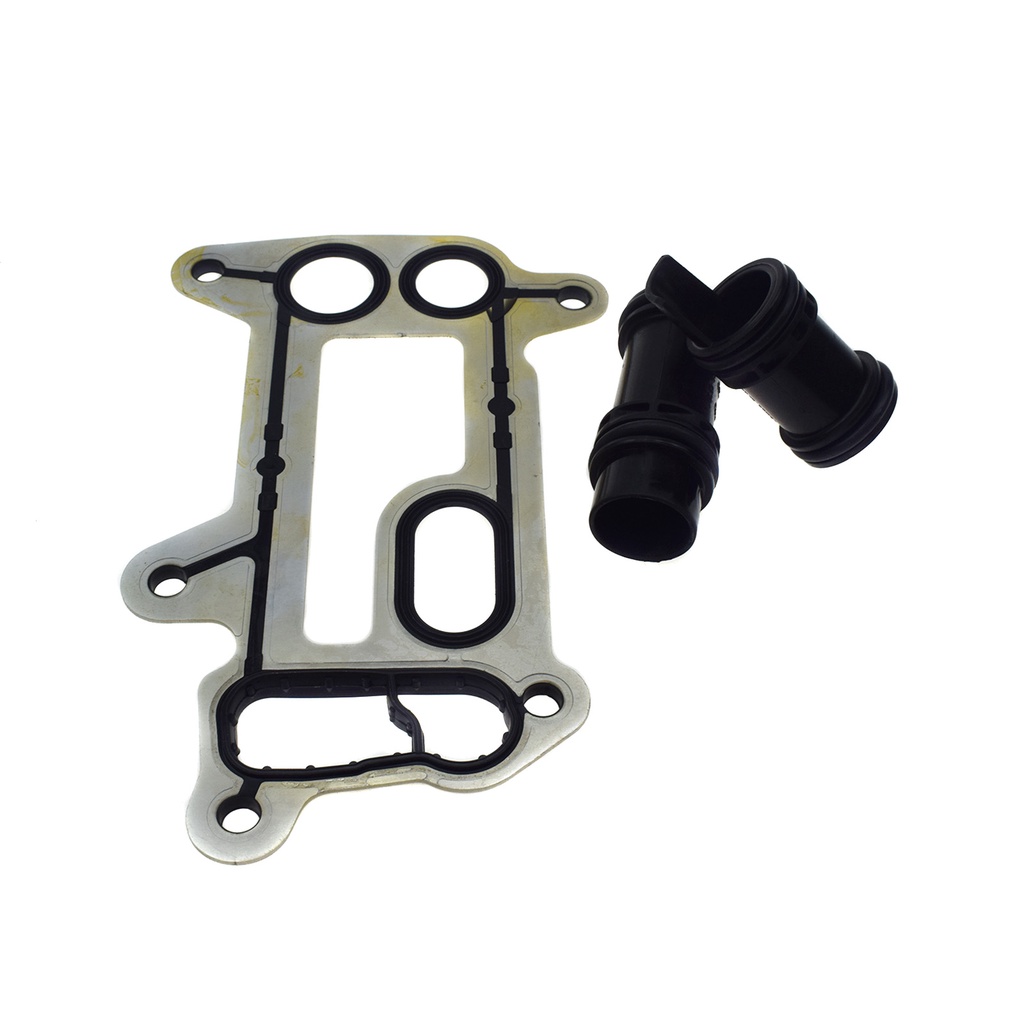 Oil Filter Housing Gasket & Oil Cooler Pipe Adapter Connector