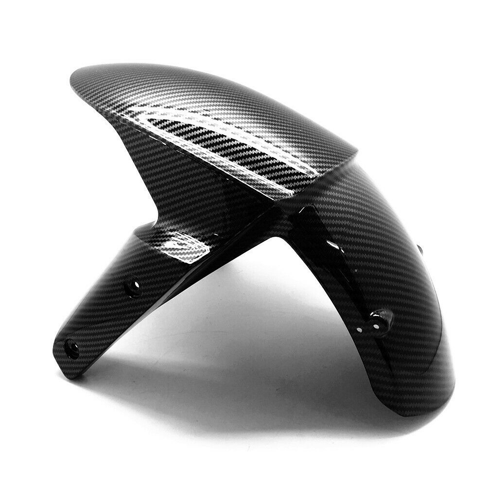 Gloss Black Front Fender Mud Guard / Hugger For Kawasaki Ninja ZX10R, ZX6R, Z800, Z1000 – ABS Plastic