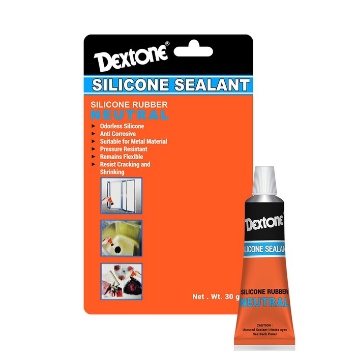 New!!! Neutral Silicone Sealant Glass Glue 30 Gr | Shopee Philippines