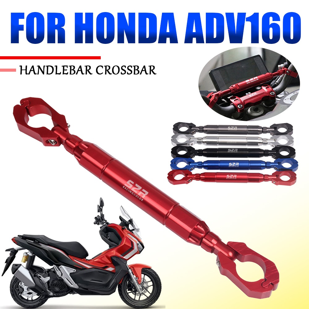 Qiilu Motorcycle Balance Handlebar,22mm Universal Adjustable Aluminum