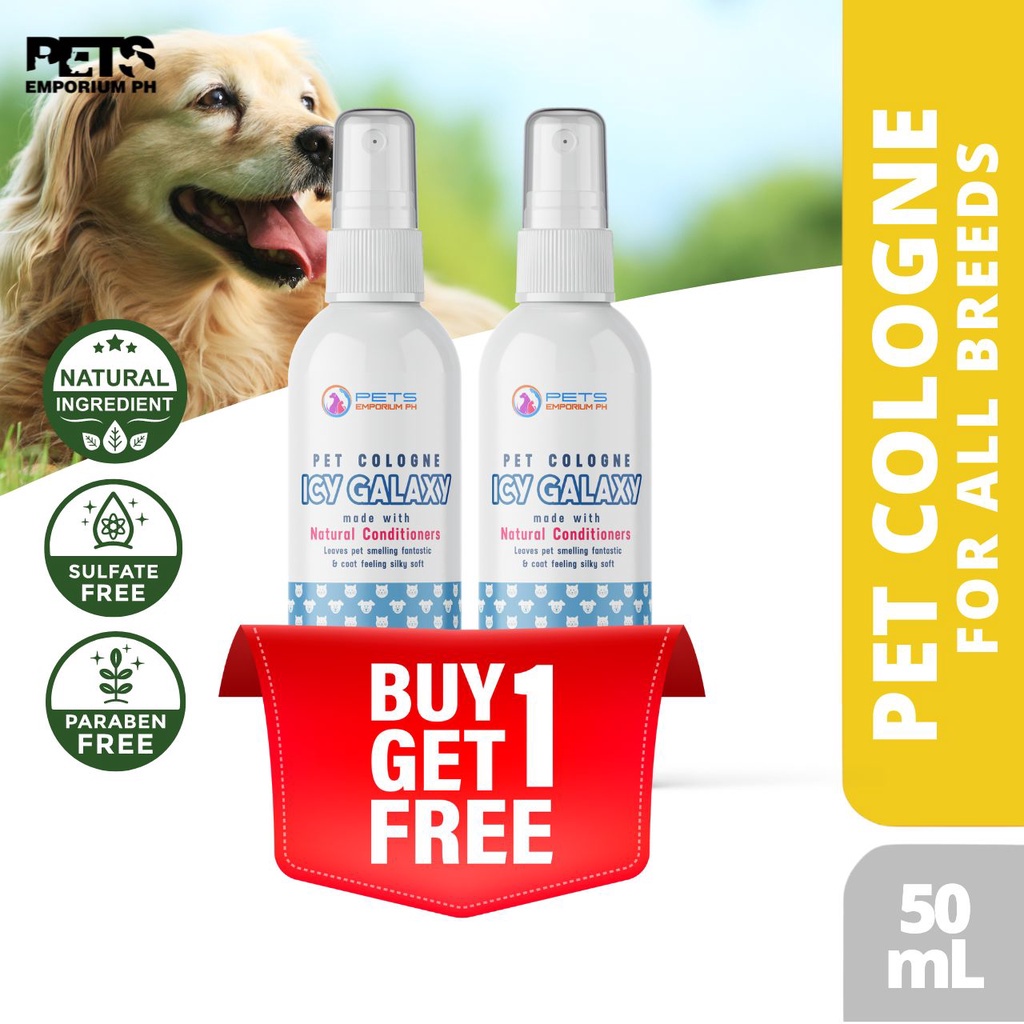 Buy 1 Take 1 Eco Natural Icy Galaxy Kiss Cologne Premium Spray for Dogs ...