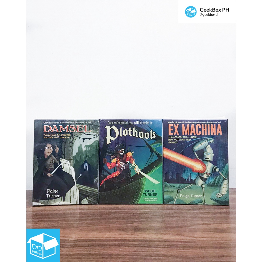 Paperback Adventures - Character Boxes (Sold Individually) | Shopee ...