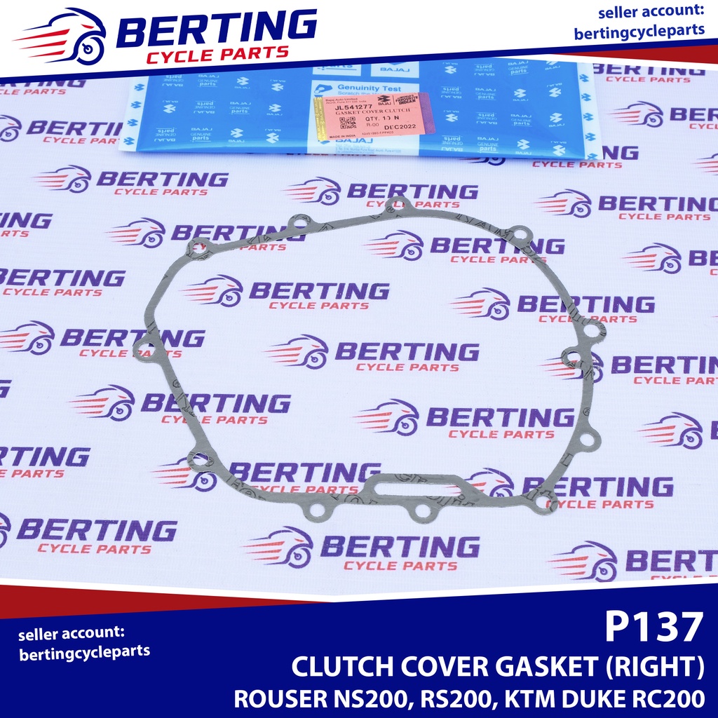 GASKET CLUTCH COVER Rouser NS200 200NS RS200 KTM Duke 200 RC 200