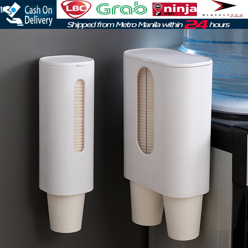 Paper Cup Dispenser Water Disposable Cup Holder for Office Water