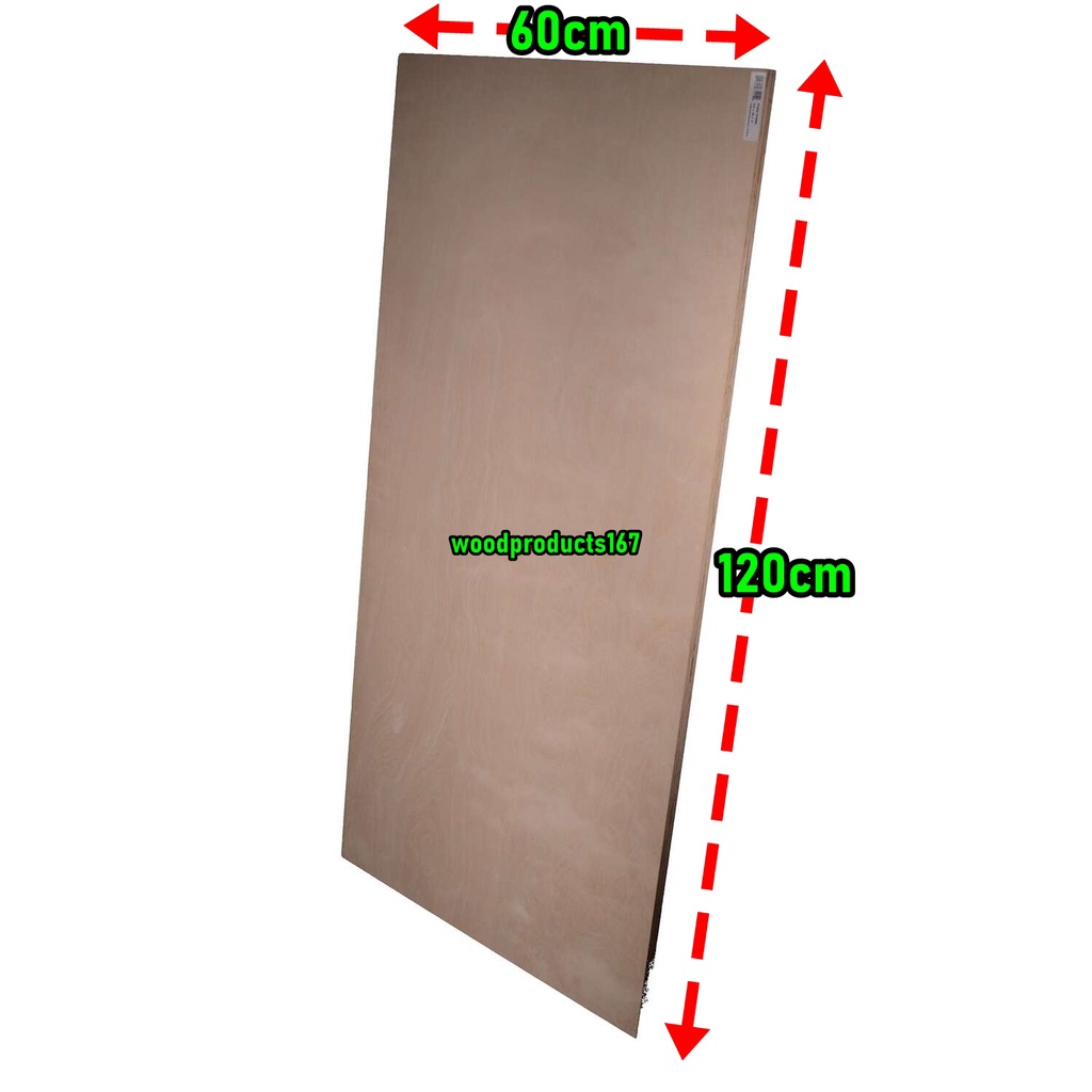 60 x 120 cm plywood / plyboard / precut / custom size
