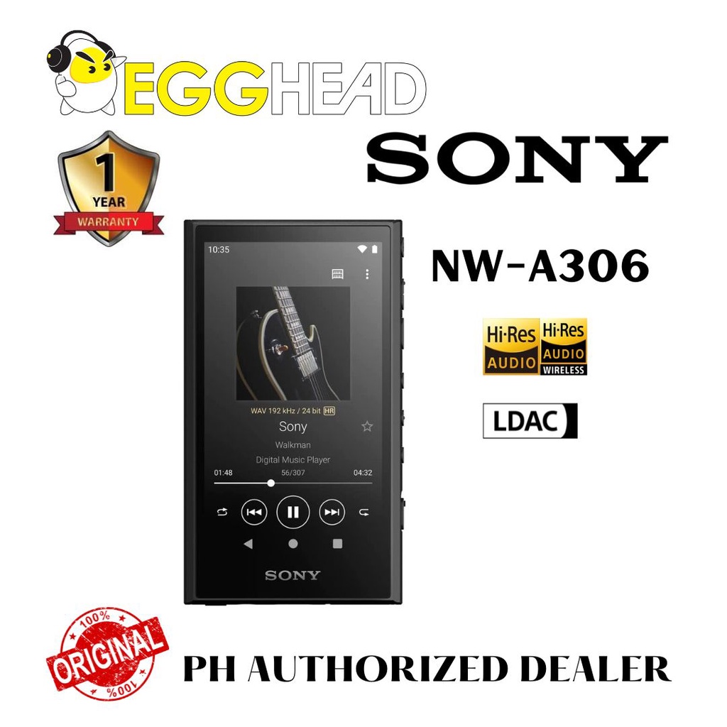 Sony NW-A306 | Hi-Res Portable Digital Music Player | Shopee Philippines