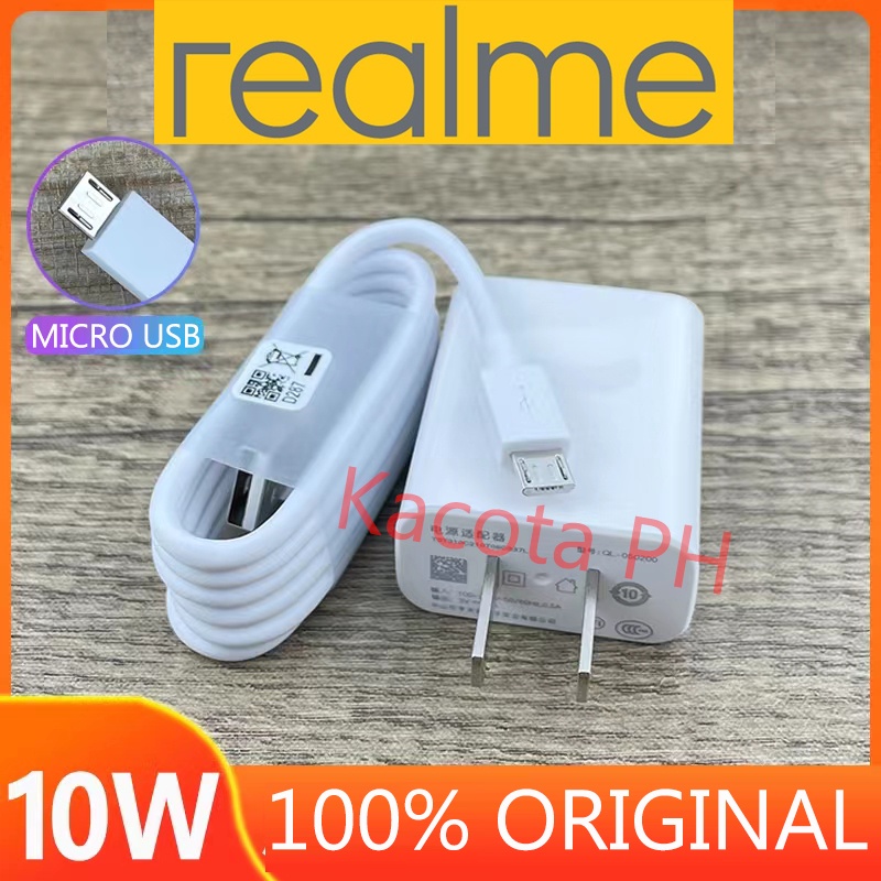 Realme Charger Original Fast Charger 40w Micro Usb Cable For Android 