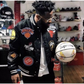 Nba Portland Basketball Leather Jacket