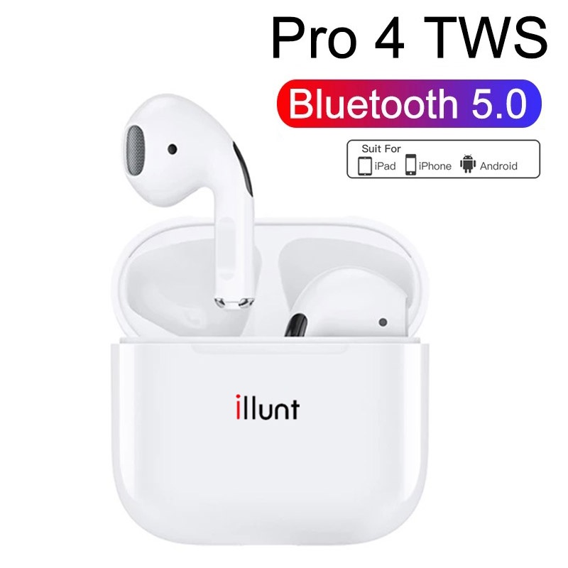 Illunt Inpods Pro Smart Touch Noise Reduction Wireless Earphones With Mic  Hi-Fi Stereo Bluetooth Earbuds - Main Image