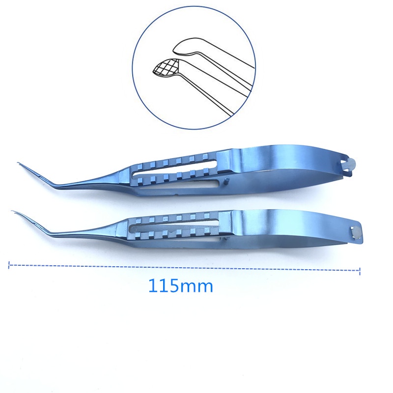 115mm Titanium Inamura Capsulorhexis Forceps Ophthalmic Surgical ...
