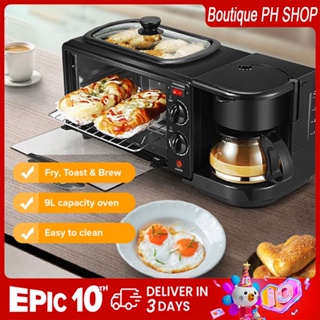 Breakfast Sandwich Maker 3 in 1 Breakfast Oven - China Machine with Toast  Oven Pot and 3-in-1 Breakfast Maker price