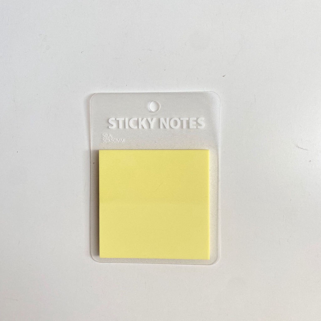 PET Color Translucent Sticky Notes / Students Draw Key Mark Stickers