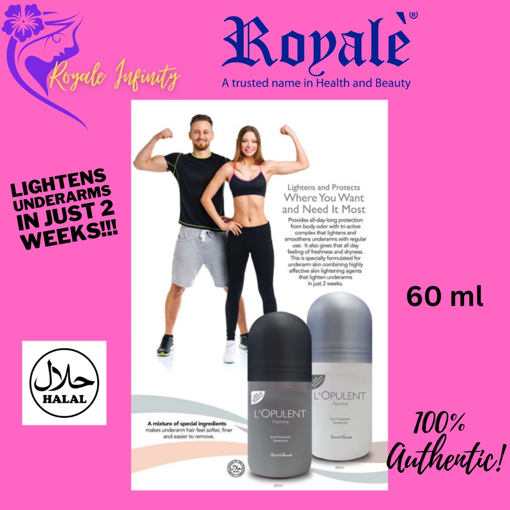 Royale Antiperspirant Deodorant Roll on | Shopee Philippines