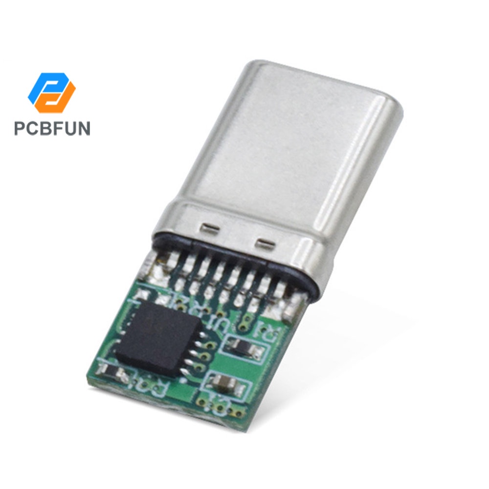 Pcbfun USB-C PD QC Trigger 9V 12V 15V 20V DC Adjustable Voltage Power ...
