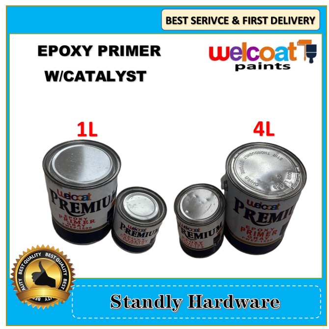 WELCOAT PAINT EPOXY PRIMER W/CATALYST4L Shopee Philippines