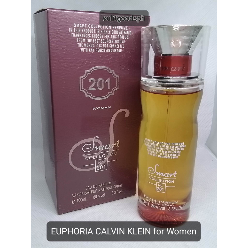 SMART COLLECTION PERFUME NO. 201 FOR WOMEN 100 ML | Shopee Philippines