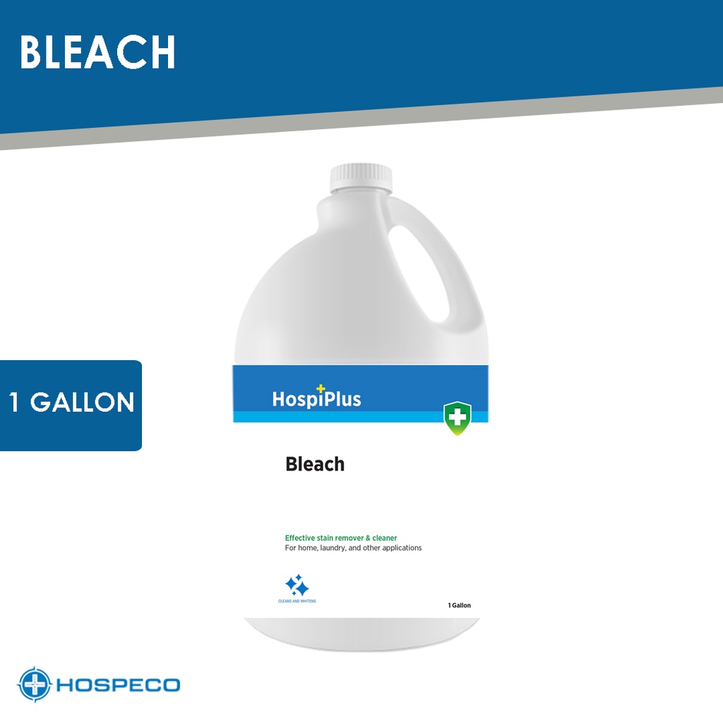 Bleach Gallon Antiseptic Disinfectant Chlorox HOSPECO Shopee