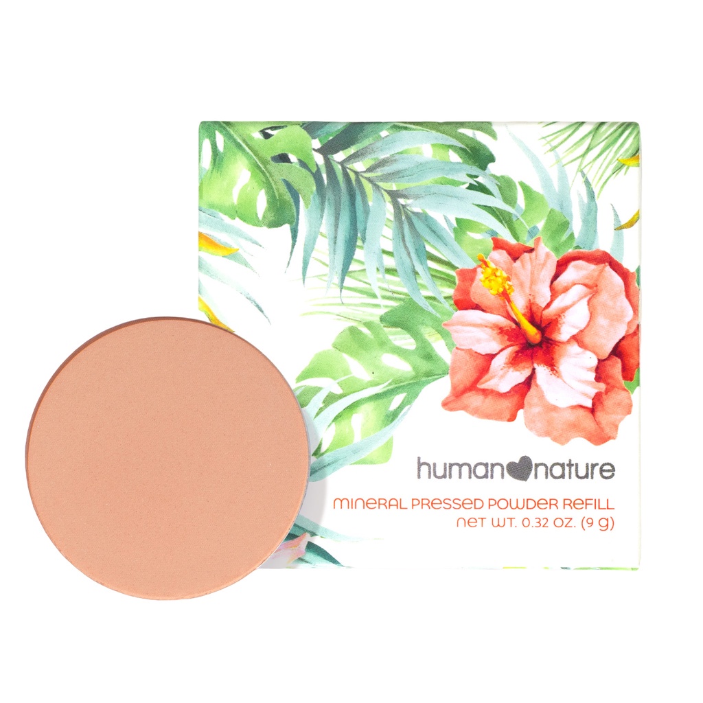 Human Nature Mineral Pressed Powder Refill 9g | Shopee Philippines