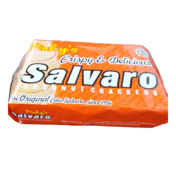 Pinky's Crispy Delicious Salvaro Coconut Crackers 190g Shopee Philippines